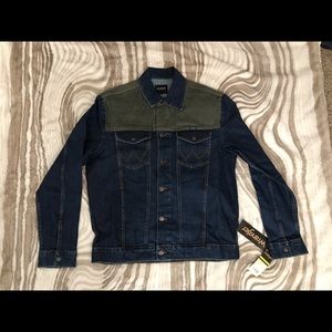 Wrangler Men's Denim Jean Jacket Trucker Sz Medium